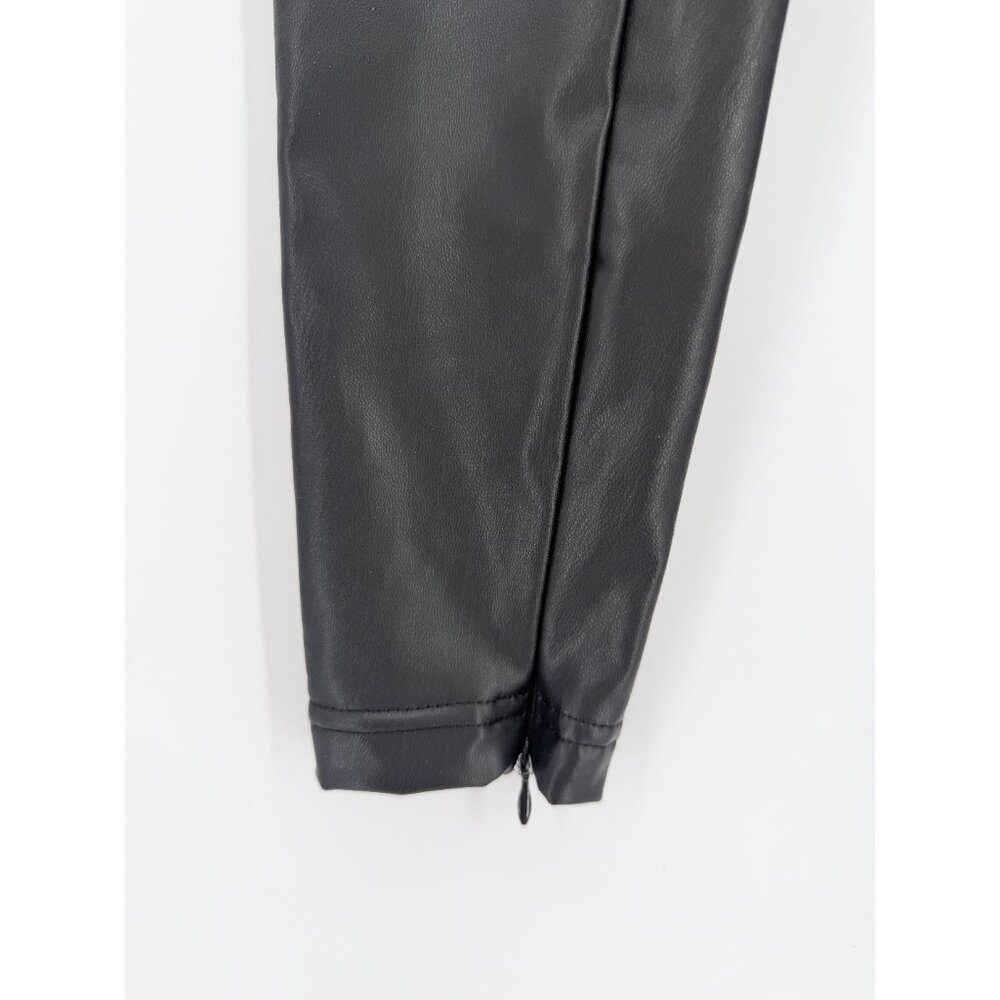 A New day black faux leather leggings XS - Picture 3 of 10